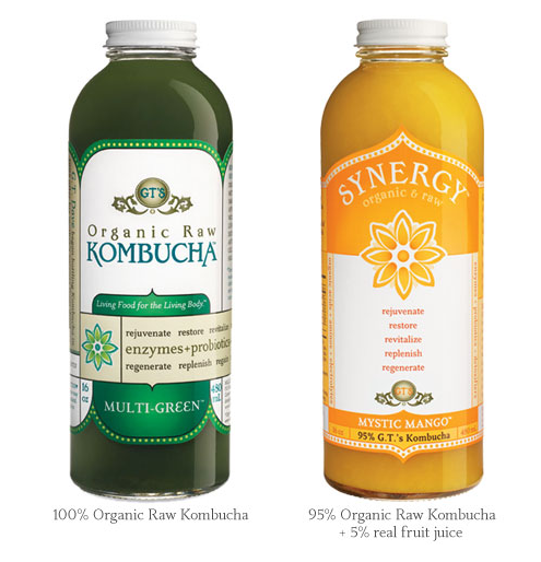 KOMBUCHA FROM GT'S WEB SITE Kombucha Image from GT's Web Site