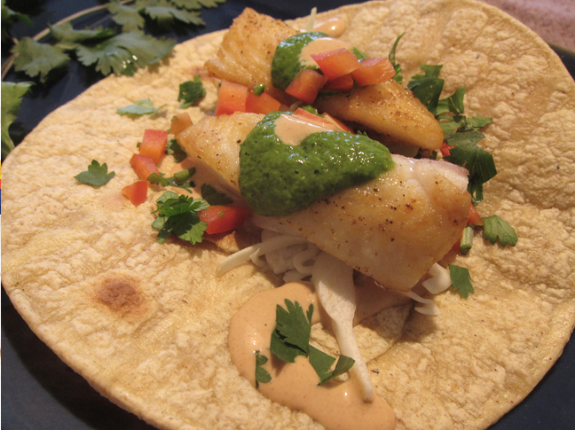 TASTY TILAPIA TACO