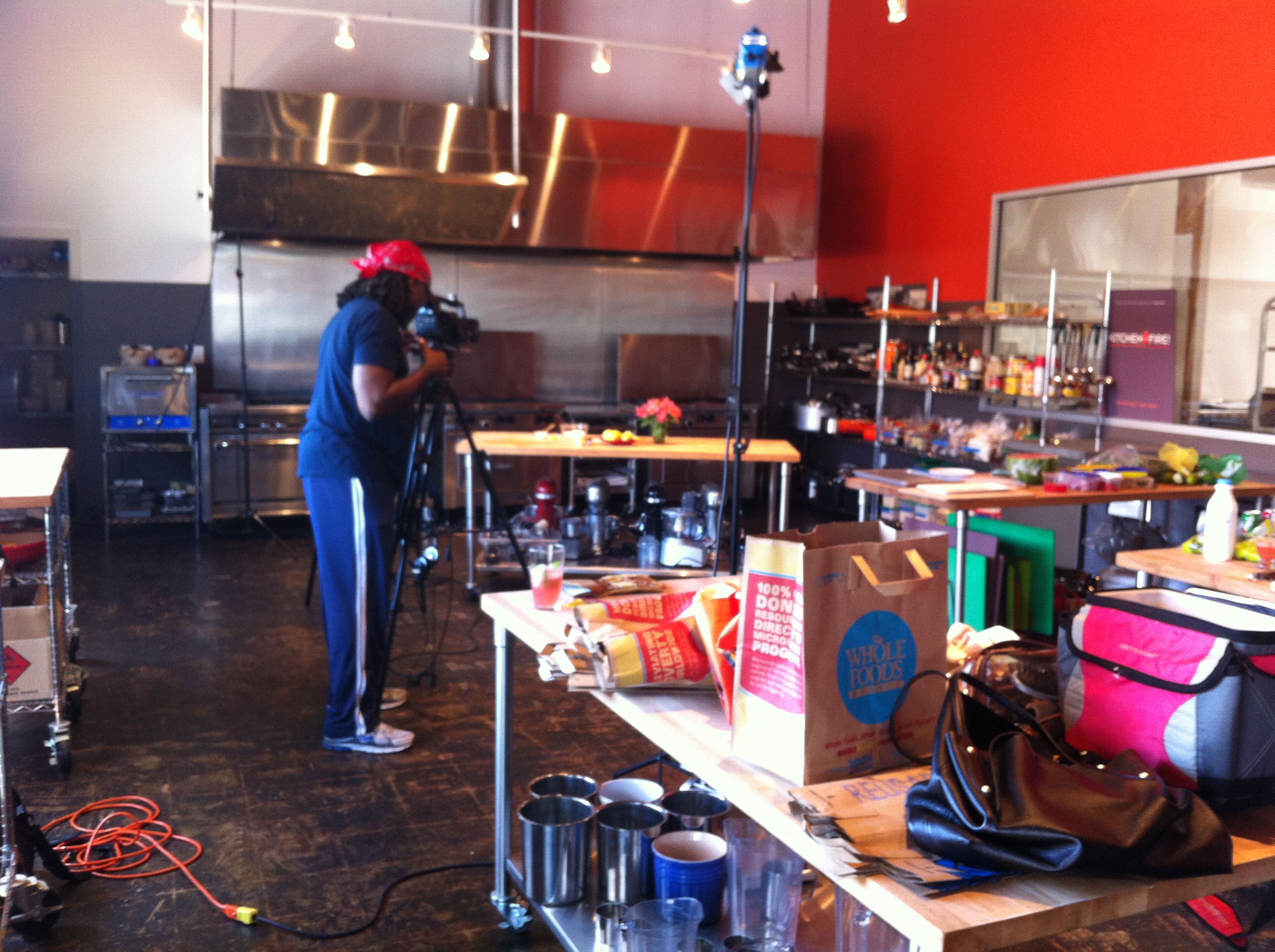 Steven Watkins setting up his shot.