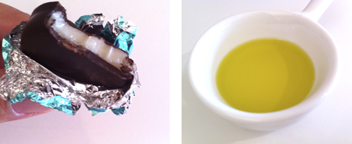 CHOCOLATE HONEY MINTS AND OLIVE OIL Chocolate Honey Mints and California Arbequina EVOO